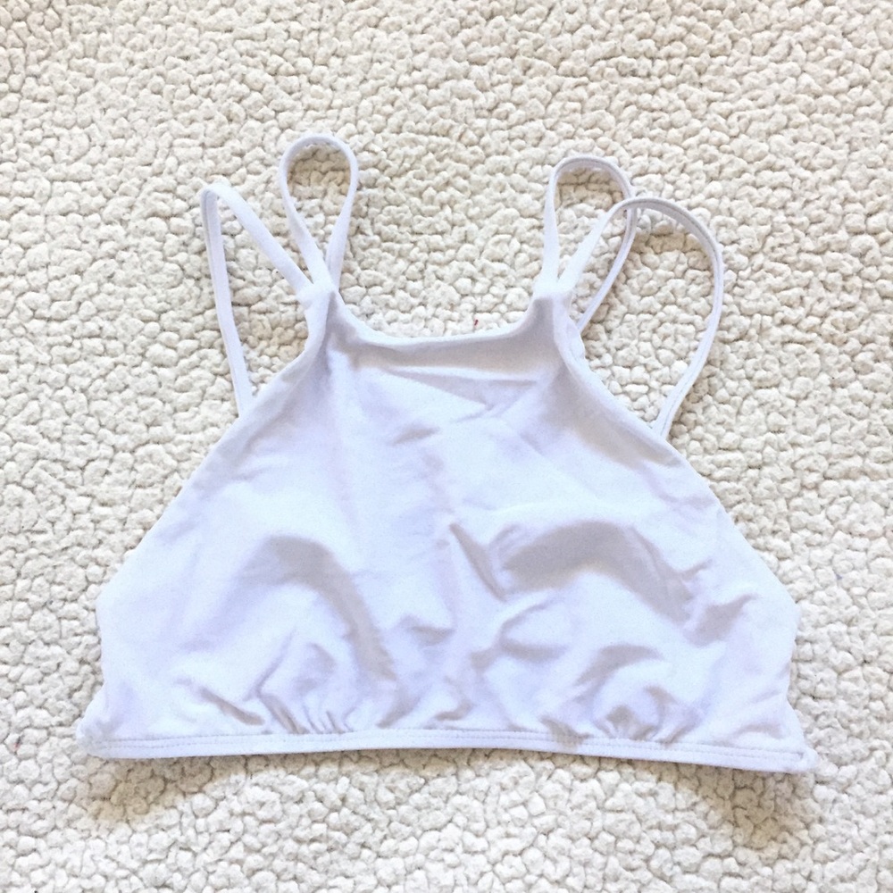 Frankies Bikinis White Marley Top - Picture 4 of 6